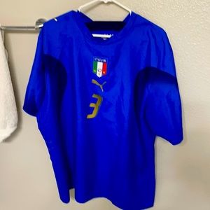 Italian national soccer jersey